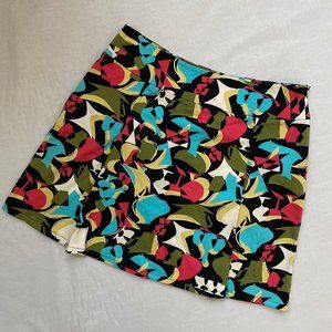 Talbots Multicolor Design Skirt